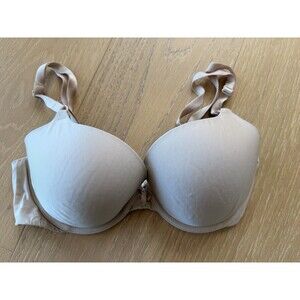 Victoria Secret Women Demi Bra 34D Beige Underwire